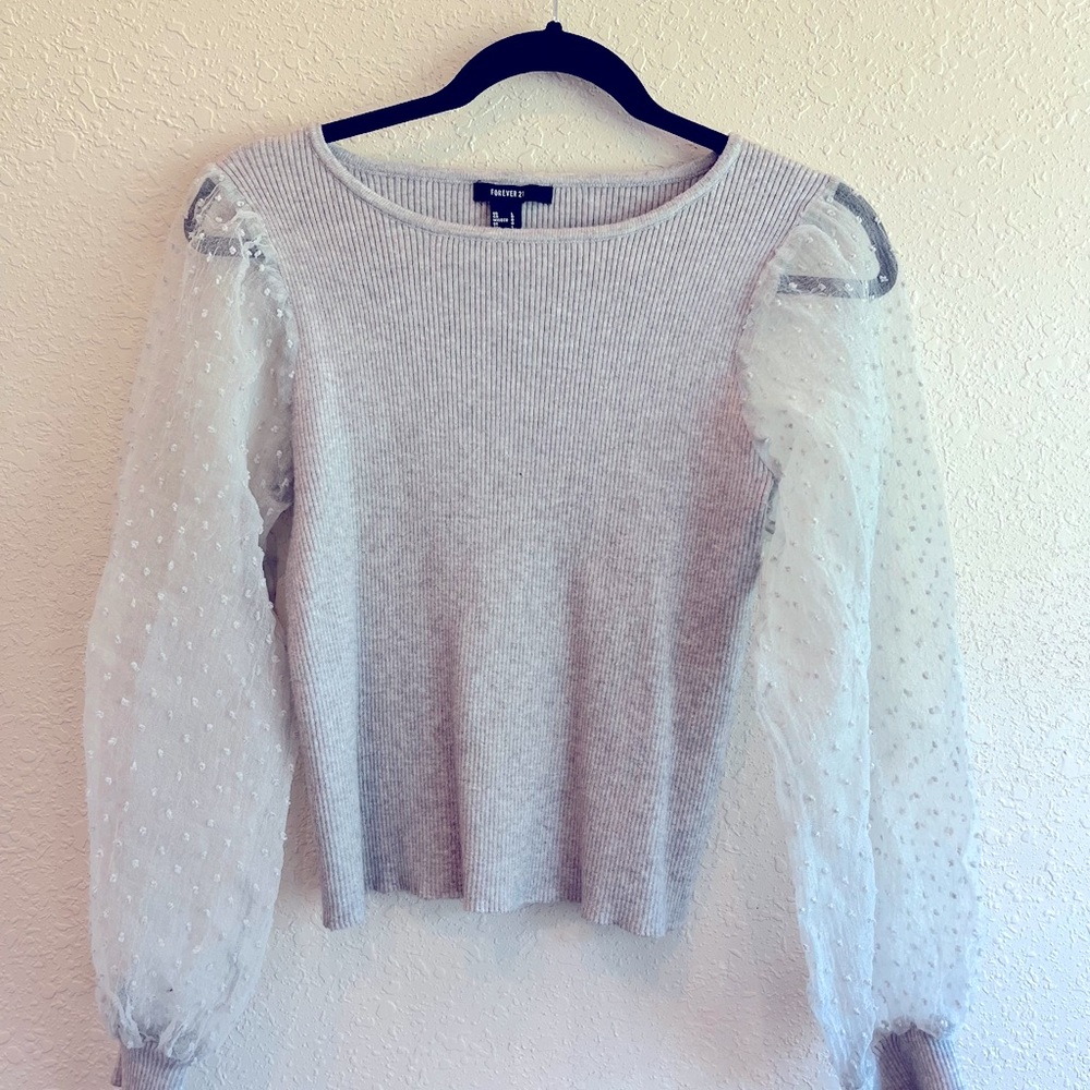 Grey Blouse.